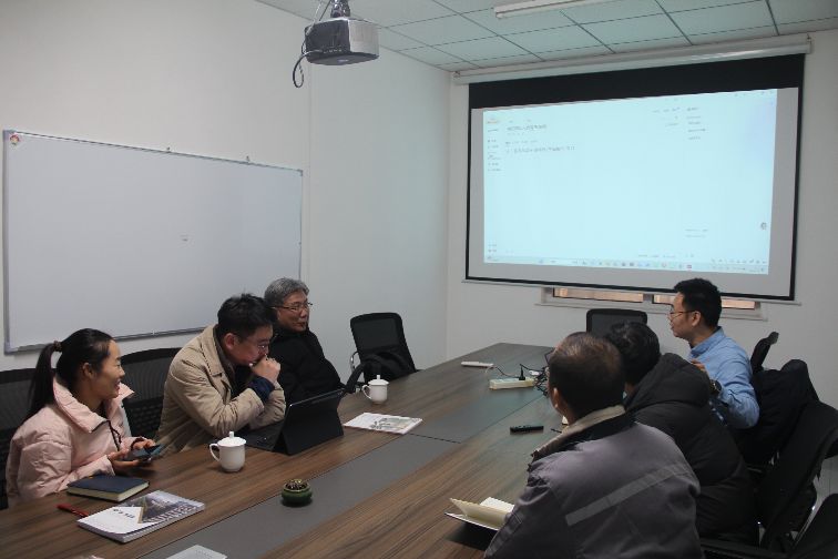 Gihisgutan ni Shandong Lannuo ang Project Initiation alang sa Noise Laboratory ug Noise Control uban ni Propesor KWAK, Moon Kyu,Ph.D.ug Representative Liang Tongho gikan sa Dongguk University, South Korea